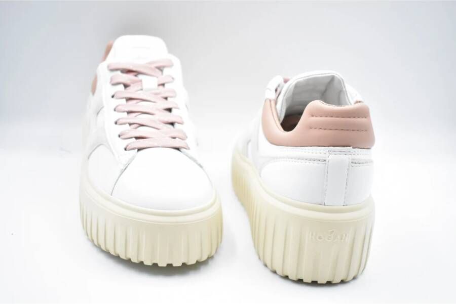 Hogan Roze Veterschoenen voor Vrouwen