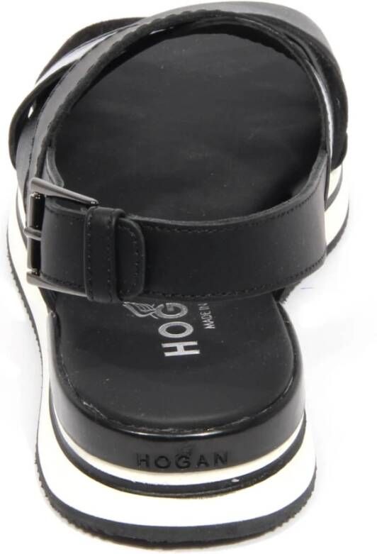 Hogan Sandalen met gekruiste bandjes