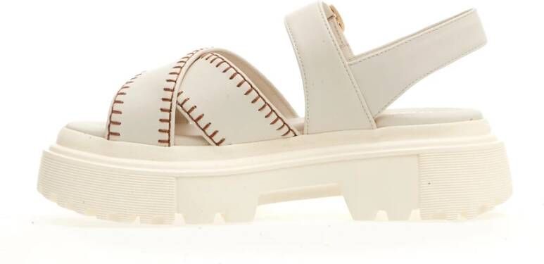 Hogan Sandals White Dames