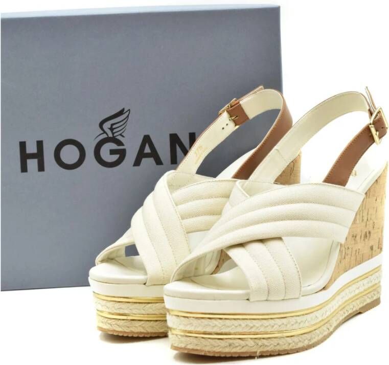 Hogan Sandals White Dames
