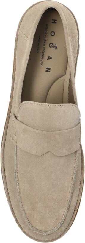 Hogan Schoenen 'H683' type 'loafers' Beige Heren