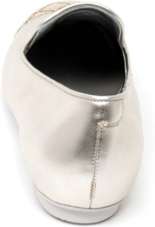 Hogan Sequin Flat Mocassin Schoen Wrap Stijl