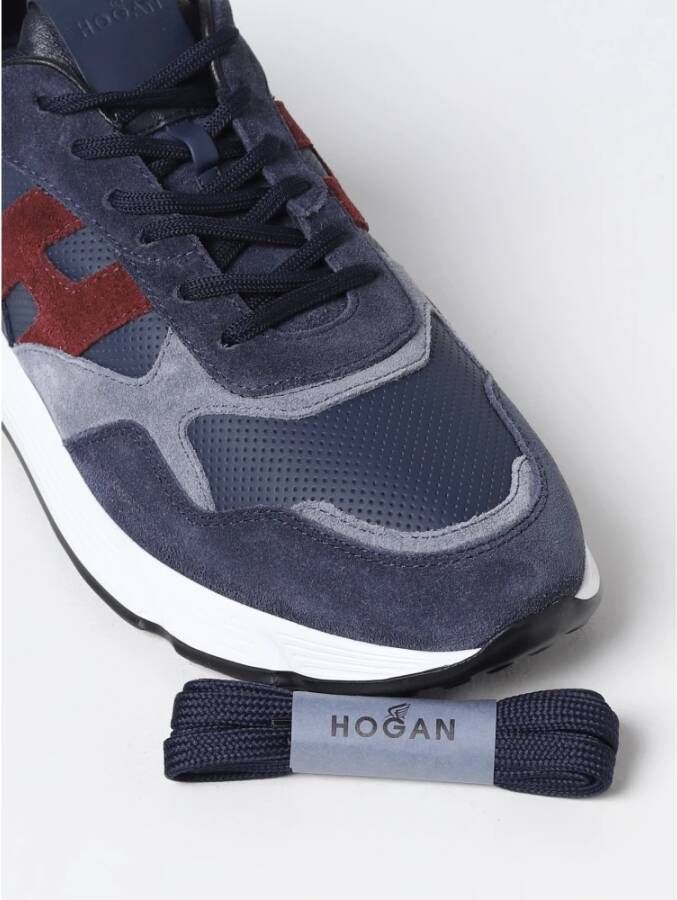 Hogan Hyperlight H Punzonato Sneakers Blauw Heren