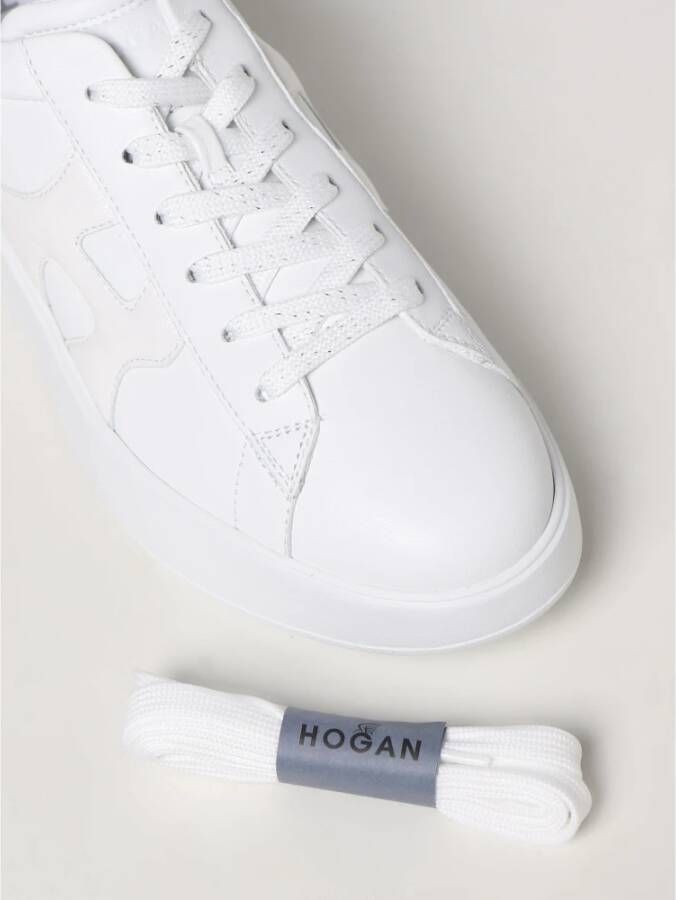 Hogan Stijlvolle H564 Vetersneakers voor Dames Wit Dames