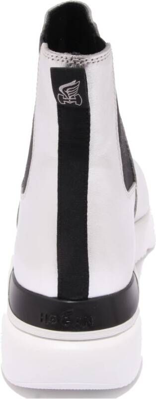 Hogan Silver Active One Chelsea Boot Schoen