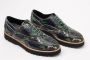 Hogan Slangenleren Brogue Laarzen met Plateauzool - Thumbnail 2