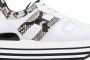 Hogan Slangenprint Veterschoenen voor Dames - Thumbnail 2