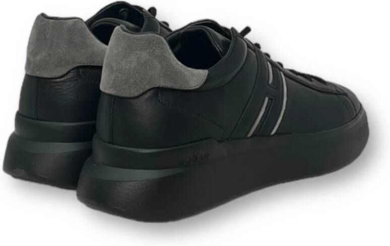 Hogan Platte schoenen voor vrouwen Black Heren