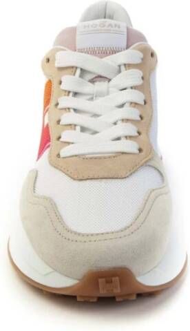 Hogan Modieuze Sneaker H641 Beige Dames