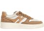 Hogan Beige Suede Basket Sneakers Beige Dames - Thumbnail 2