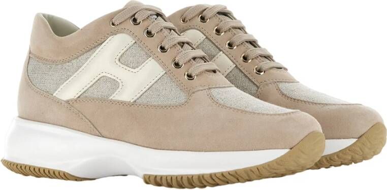 Hogan Sneakers Beige Dames