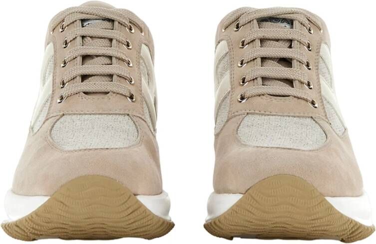 Hogan Sneakers Beige Dames