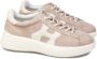 Hogan Rebel Suede Sneakers Roze Dames - Thumbnail 5