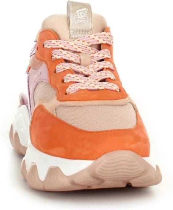 Hogan Verhoog je stijl met Hyperactive Sneakers Beige Dames