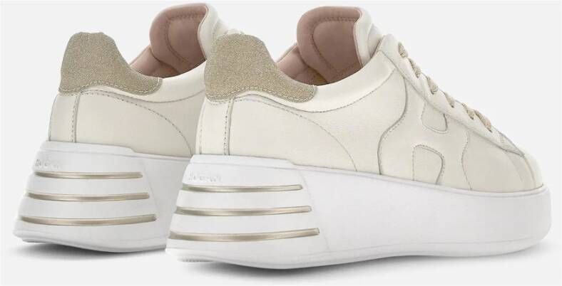 Hogan Sneakers met glitterstof en golvende zijde H White Dames - Foto 10