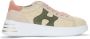 Hogan Beige en Groene Rafia Sneakers Rebel Collectie Beige Dames - Thumbnail 2