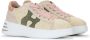 Hogan Beige en Groene Rafia Sneakers Rebel Collectie Beige Dames - Thumbnail 4