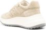 Hogan Beige Sneakers met Paneeldesign en Ronde Teen Beige Dames - Thumbnail 3