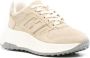 Hogan Beige Sneakers met Paneeldesign en Ronde Teen Beige Dames - Thumbnail 4