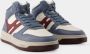 Hogan Blauwe Leren H630 Sneakers Blauw Dames - Thumbnail 2