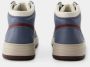 Hogan Blauwe Leren H630 Sneakers Blauw Dames - Thumbnail 3