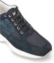 Hogan Klassieke Sneakers Blauw Dames - Thumbnail 2