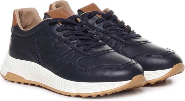 Hogan Hyperlight Leren Sneakers voor Heren Blauw Heren