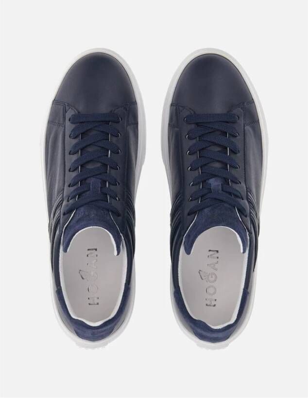 Hogan Blauwe H365 Sneakers voor heren Blauw Heren