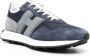 Hogan Donkerblauwe Kalfsleren H601 Low Top Sneakers Blue Heren - Thumbnail 7