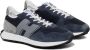 Hogan Donkerblauwe Kalfsleren H601 Low Top Sneakers Blue Heren - Thumbnail 3