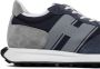 Hogan Donkerblauwe Kalfsleren H601 Low Top Sneakers Blue Heren - Thumbnail 5