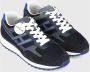 Hogan Interactieve Sneakers Grijs Suède en Blauwe Stof Blauw Heren - Thumbnail 2