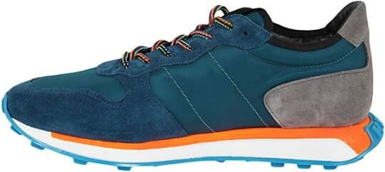 Hogan Fluorescerende Veterschoenen Blauw Heren