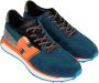 Hogan Fluorescerende Veterschoenen Blauw Heren - Thumbnail 4