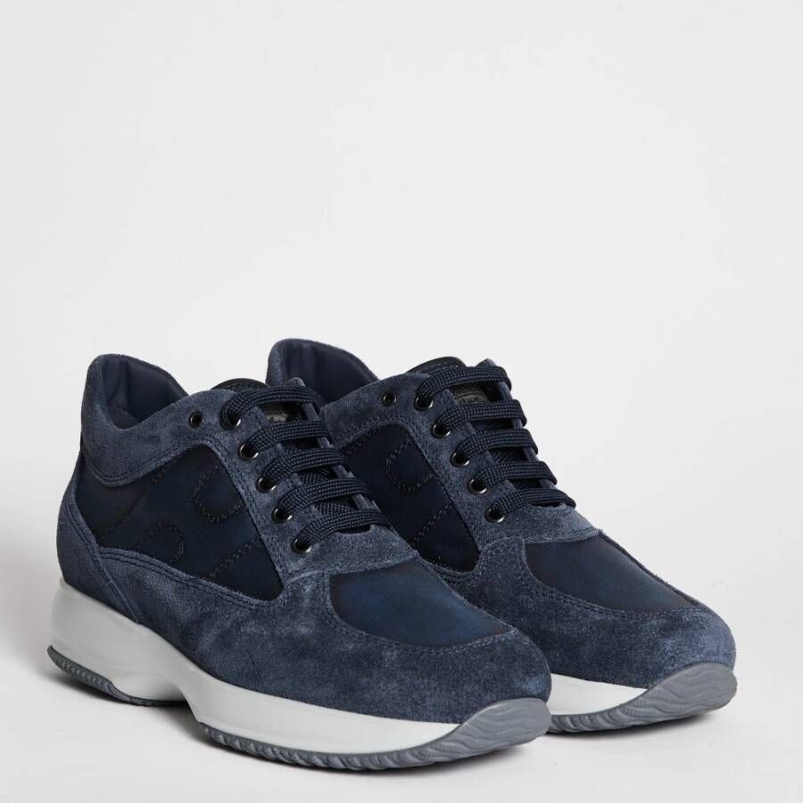 Hogan Hoogwaardige sneakers voor de moderne man Blauw Heren