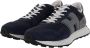 Hogan Donkerblauwe Kalfsleren H601 Low Top Sneakers Blue Heren - Thumbnail 12
