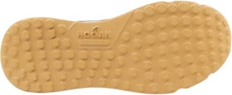 Hogan Blauw Leren Hyperlight Sneakers Blue Heren