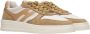 Hogan Beige Sneakers met Nubuck Bovenwerk en Leren Inzetstukken Beige Dames - Thumbnail 3