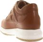 Hogan Bruin Leren Interactieve Sneakers Brown Dames - Thumbnail 3