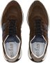 Hogan H601 Allacciato H Patch Sneakers Bruin Heren - Thumbnail 2