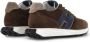 Hogan Stijlvolle Patch Sneakers voor Mannen Brown Heren - Thumbnail 5