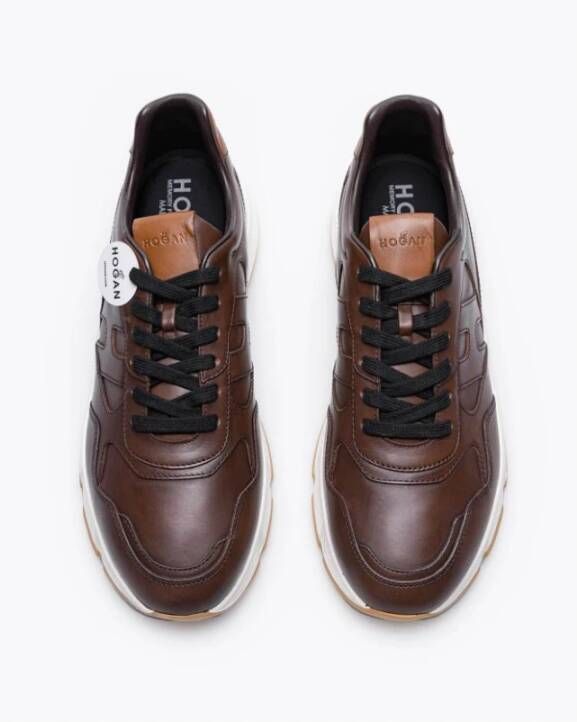 Hogan Hyperlight Heren Cognac Sneakers Bruin Heren