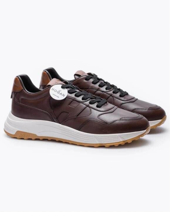 Hogan Hyperlight Heren Cognac Sneakers Bruin Heren