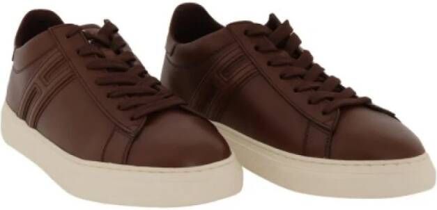 Hogan Bruine Urban Style Sneakers Bruin Heren