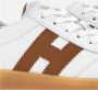 Hogan Witte Leren Sneakers met Nappa Details White Dames - Thumbnail 7