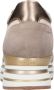Hogan Bruine en Gouden Sneakers met Suède en Metallic Leer Brown Dames - Thumbnail 9