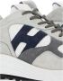 Hogan Hyperlight Panelled Leren Sneakers White Heren - Thumbnail 2