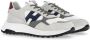 Hogan Hyperlight Panelled Leren Sneakers White Heren - Thumbnail 6