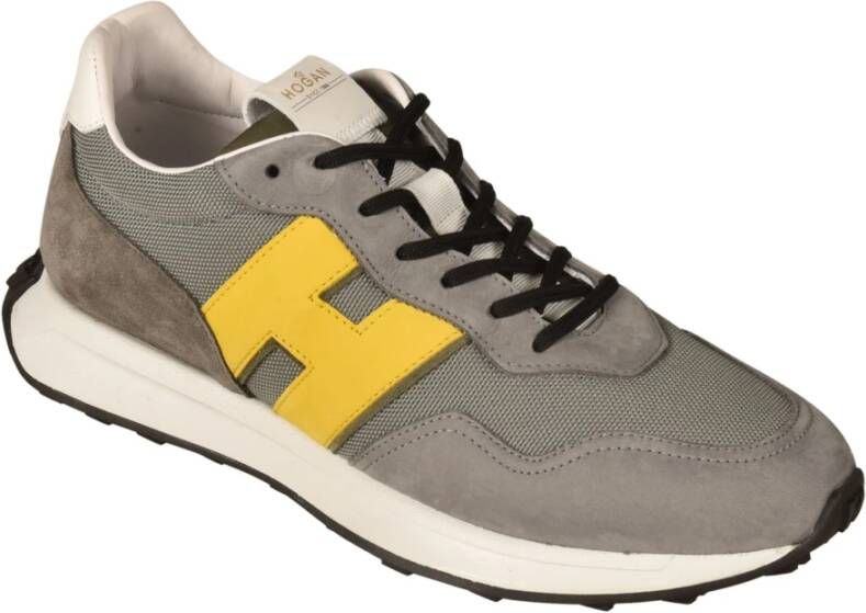 Hogan Sneakers van hoogwaardige stof voor heren Grijs Heren