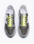 Hogan H601 Running Leren Sneakers Multicolor Grijs Heren - Thumbnail 2